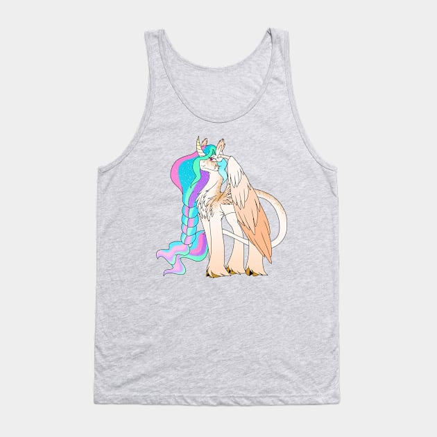 Sky Glance Celestia Tank Top by MischievousArtist